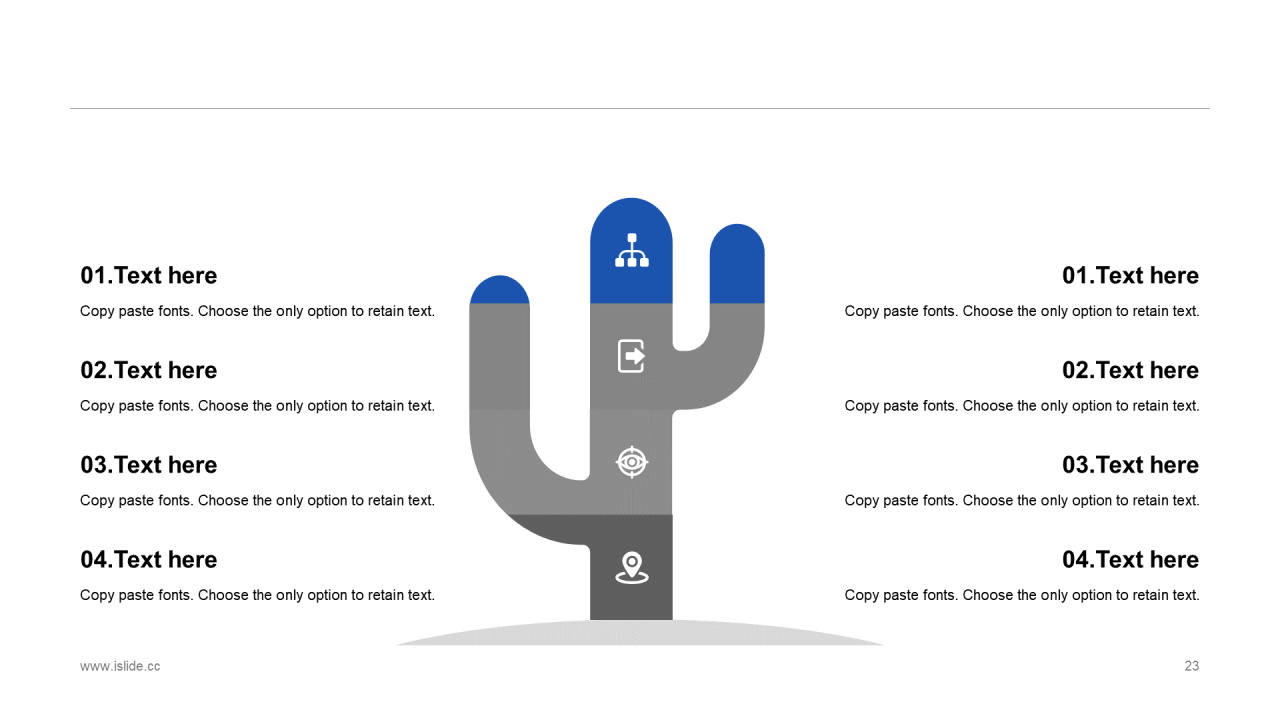 蓝色简约扁平化商务汇报总结PPT案例