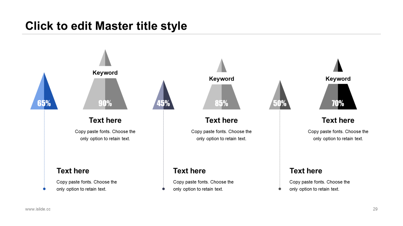 蓝色简约扁平化商务汇报总结PPT案例