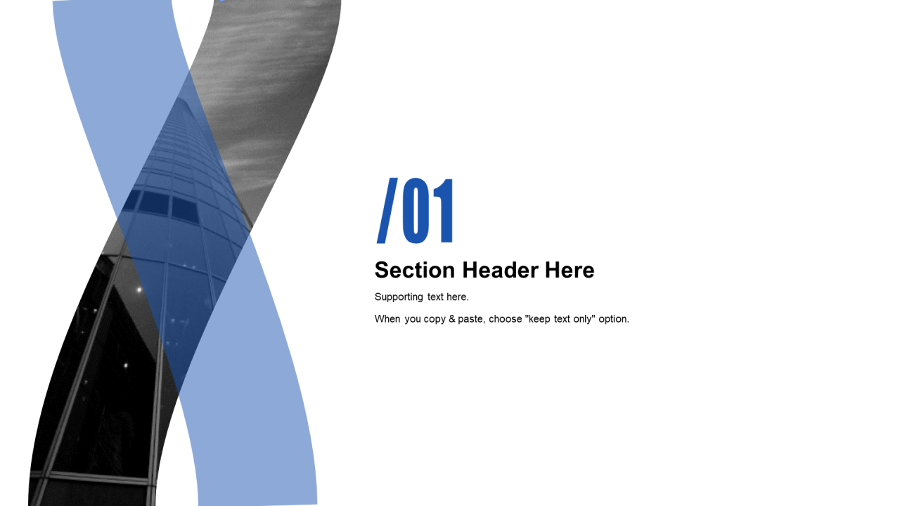 蓝色简约扁平化商务汇报总结PPT案例