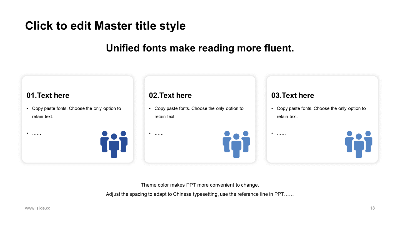蓝色插画工作总结培训课件PPT案例