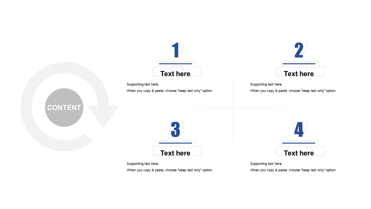 蓝色插画工作总结培训课件PPT案例