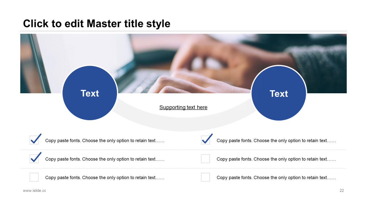 蓝色插画工作总结培训课件PPT案例