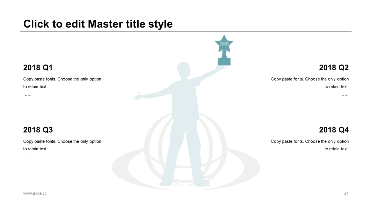 多色商务工作总结竞聘述职PPT案例
