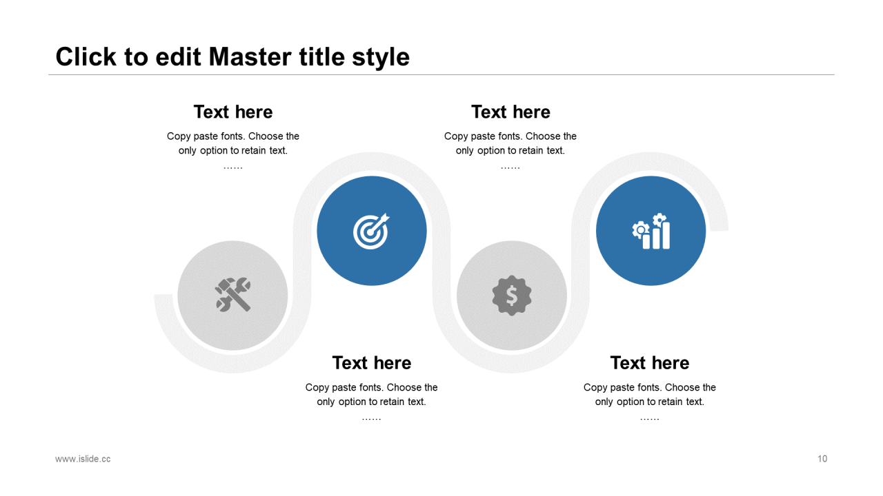蓝色商务工作总结培训课件PPT案例