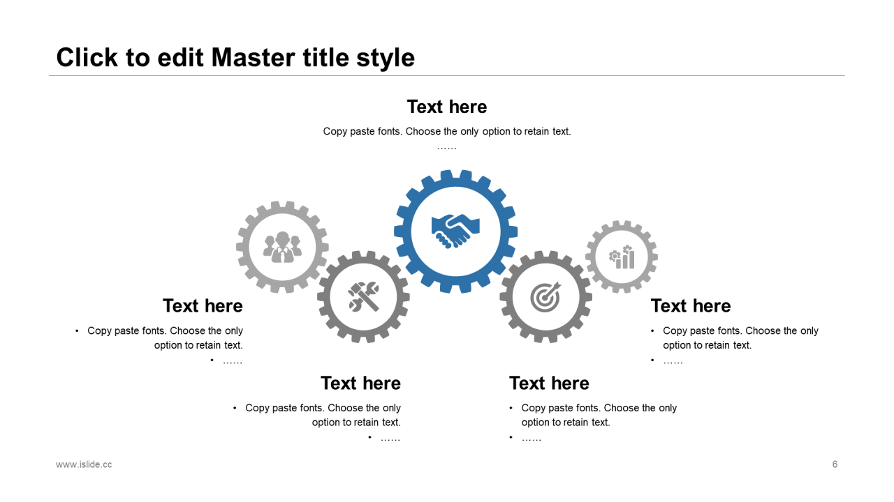 蓝色商务工作总结培训课件PPT案例