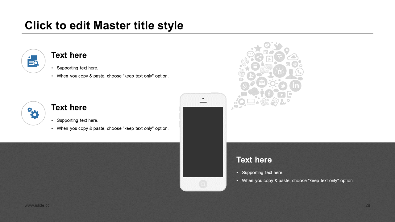 蓝色商务工作总结培训课件PPT案例