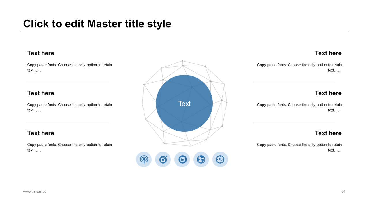 蓝色商务工作总结培训课件PPT案例