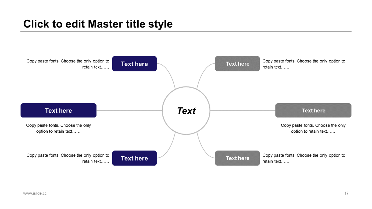 蓝色科技智能个人年终工作总结报告PPT模板