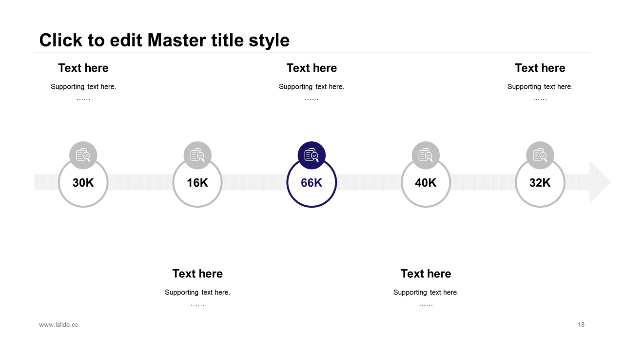 蓝色科技智能个人年终工作总结报告PPT模板