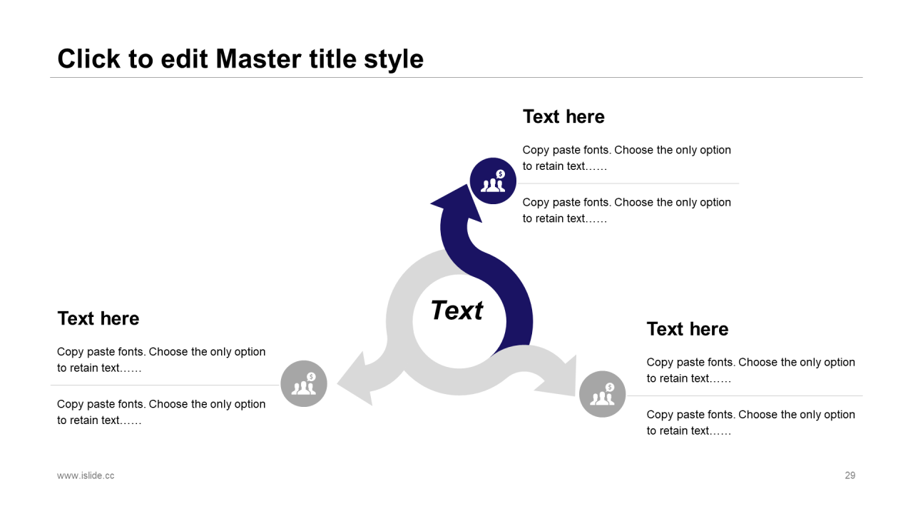 蓝色科技智能个人年终工作总结报告PPT模板