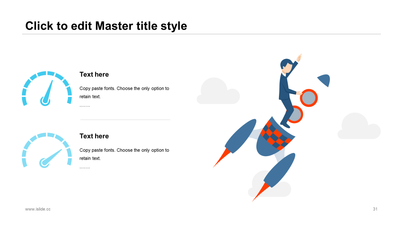 蓝色插画工作总结商业计划书PPT案例