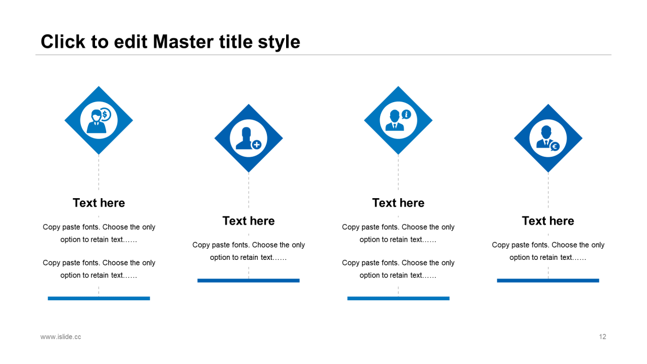 蓝色商务创意年终工作总结汇报计划PPT素材