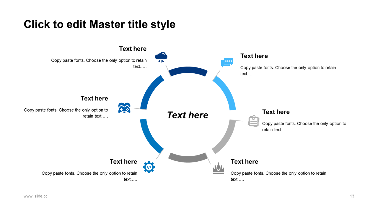 蓝色商务创意年终工作总结汇报计划PPT素材