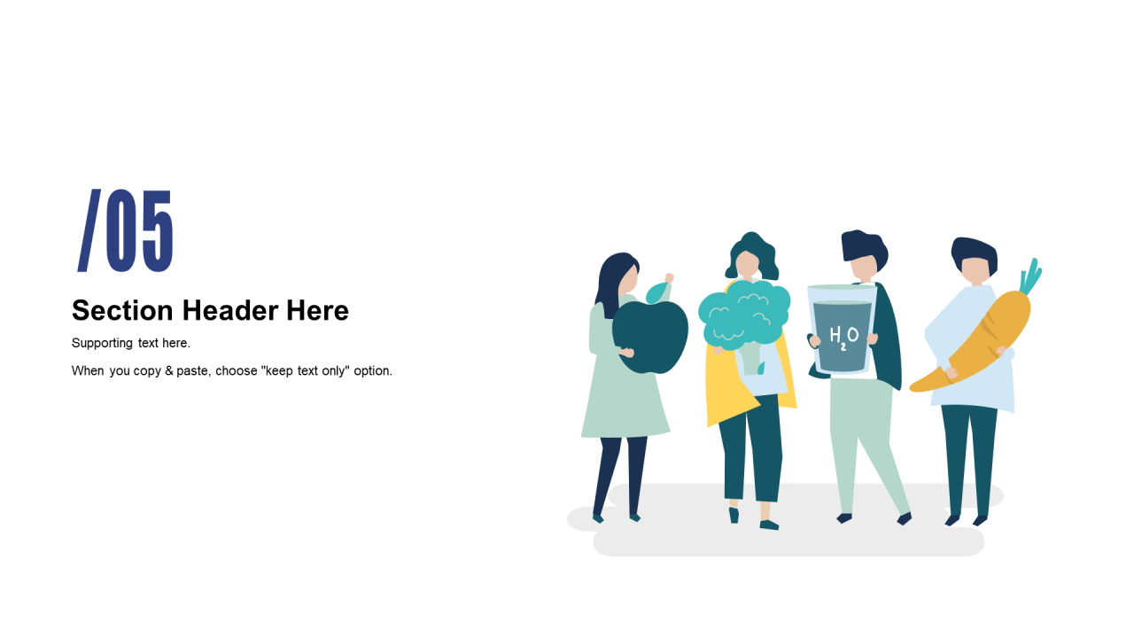 多色插画创意风项目汇报工作总结PPT素材下载