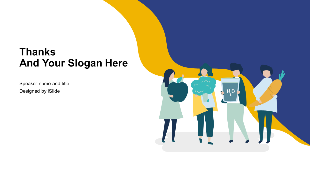 多色插画创意风项目汇报工作总结PPT素材下载