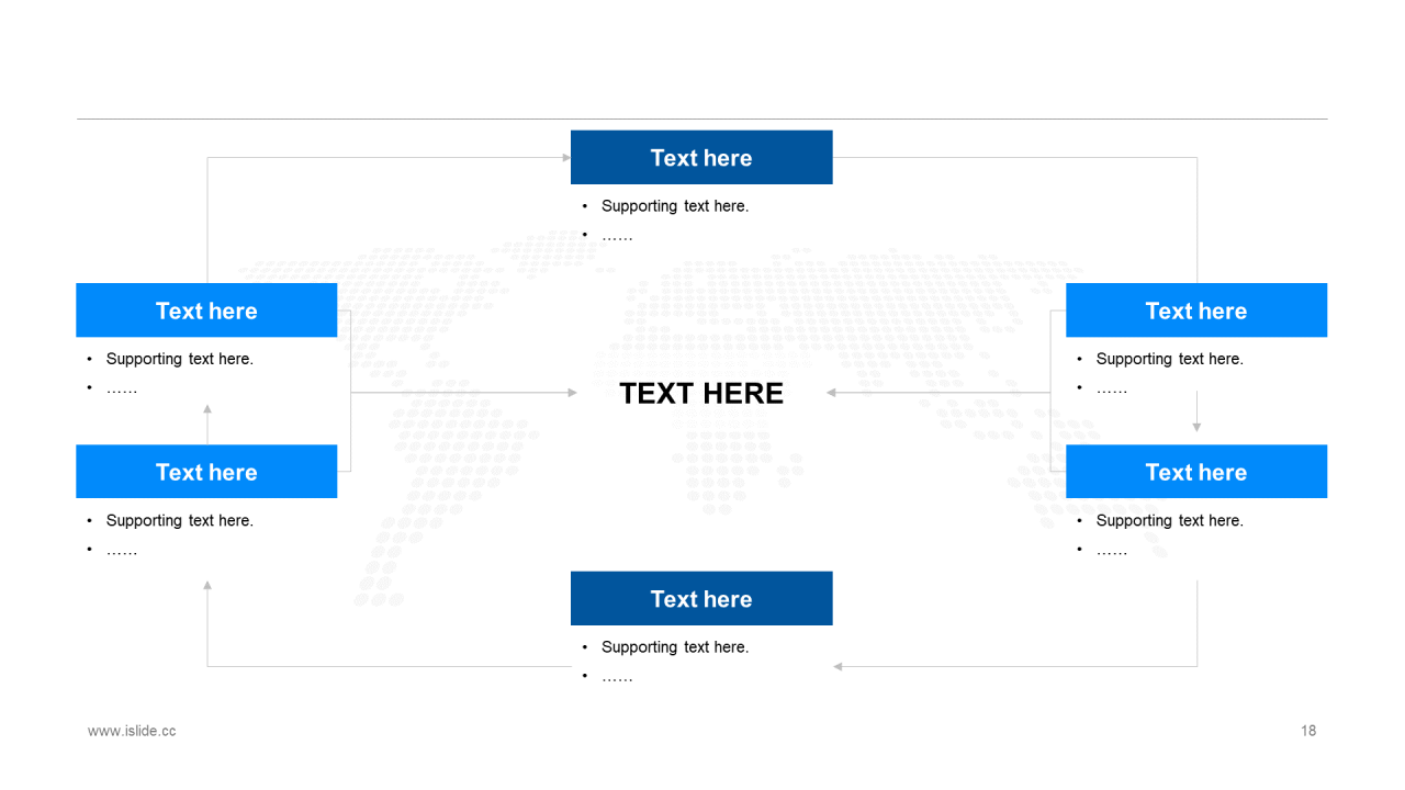 蓝色商务地产运营工作总结阶段计划汇报PPT模板
