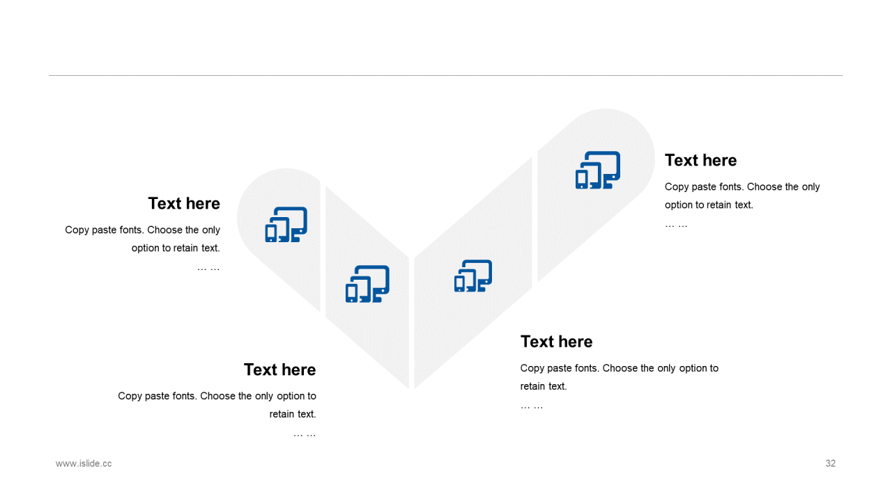 蓝色商务地产运营工作总结阶段计划汇报PPT模板
