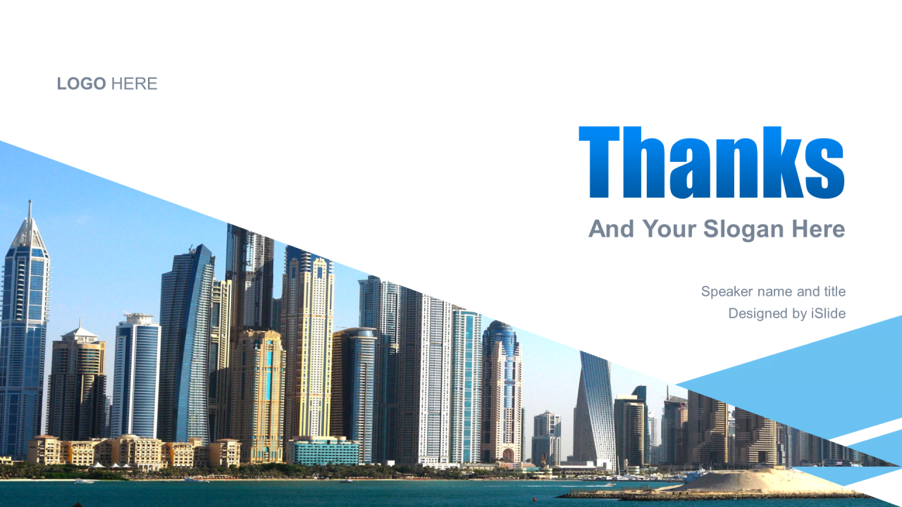 蓝色商务地产运营工作总结阶段计划汇报PPT模板