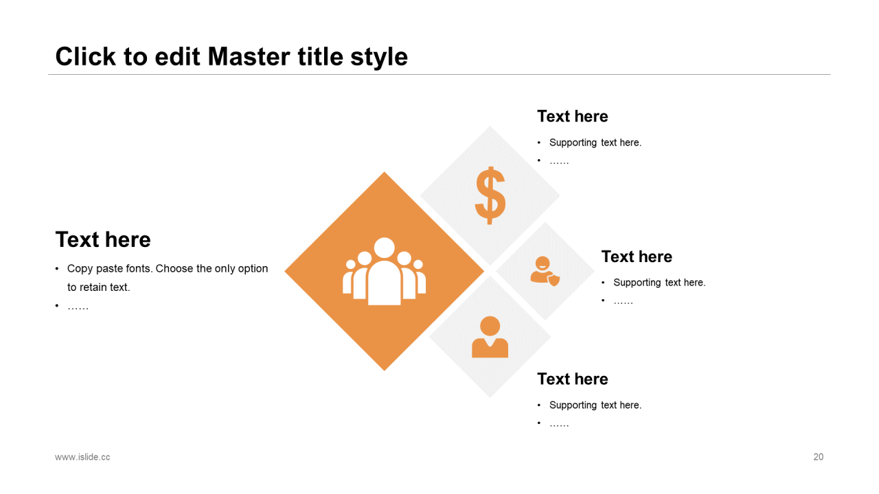 多色创意几何地产市场营销PPT案例