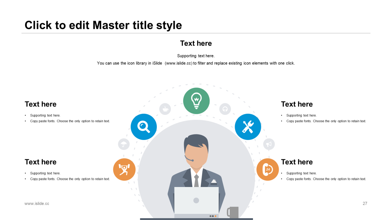 多色创意几何地产市场营销PPT案例