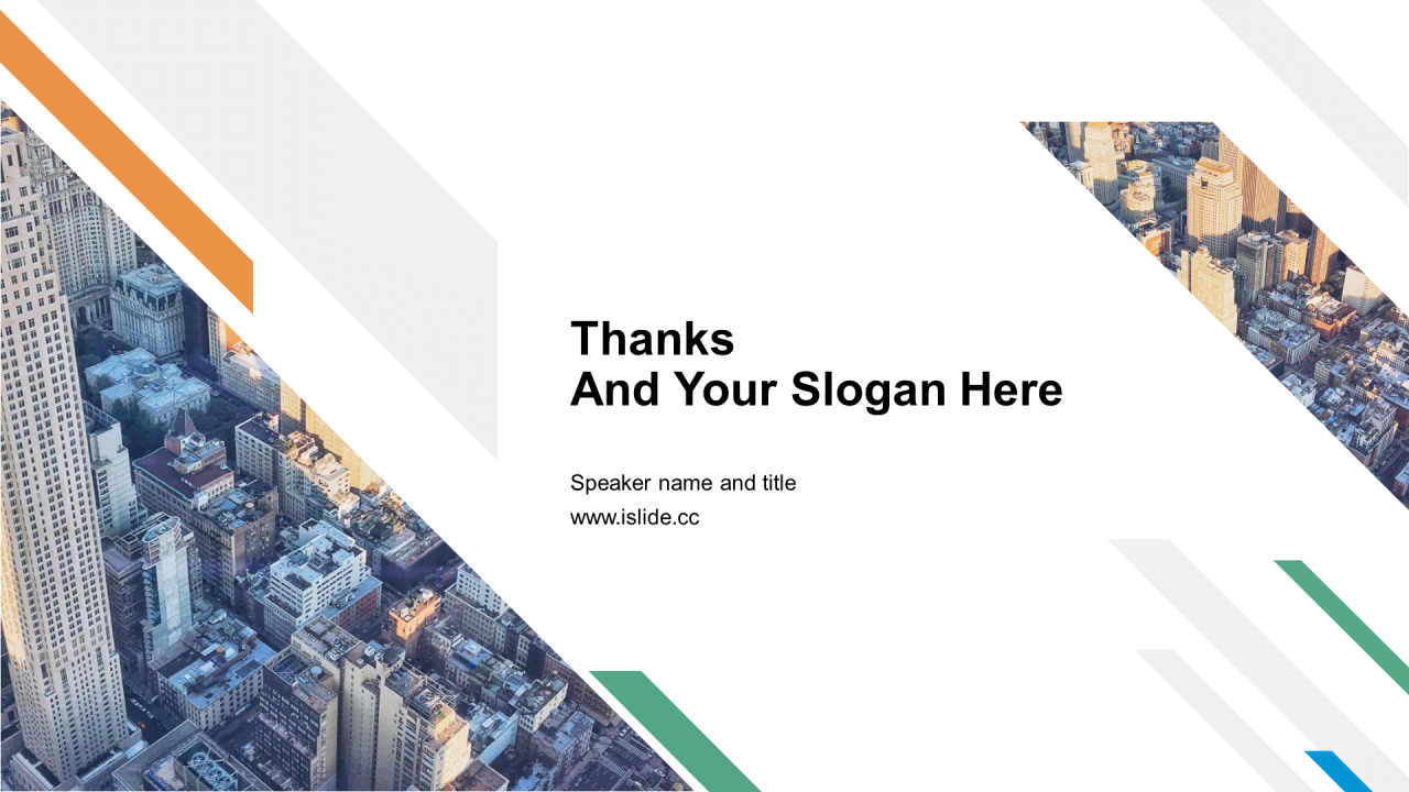 多色创意几何地产市场营销PPT案例