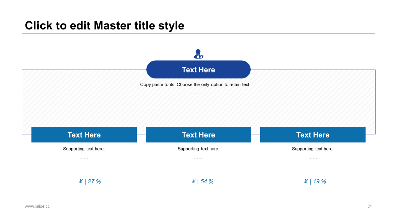 蓝色商务毕业答辩竞聘述职PPT案例
