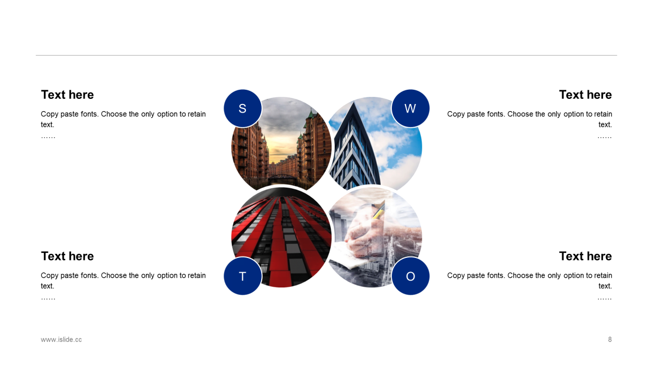 多色商务地产工作总结商业计划书PPT案例