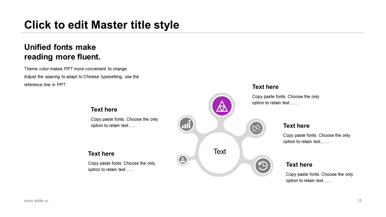 多色商务工作总结市场营销PPT案例