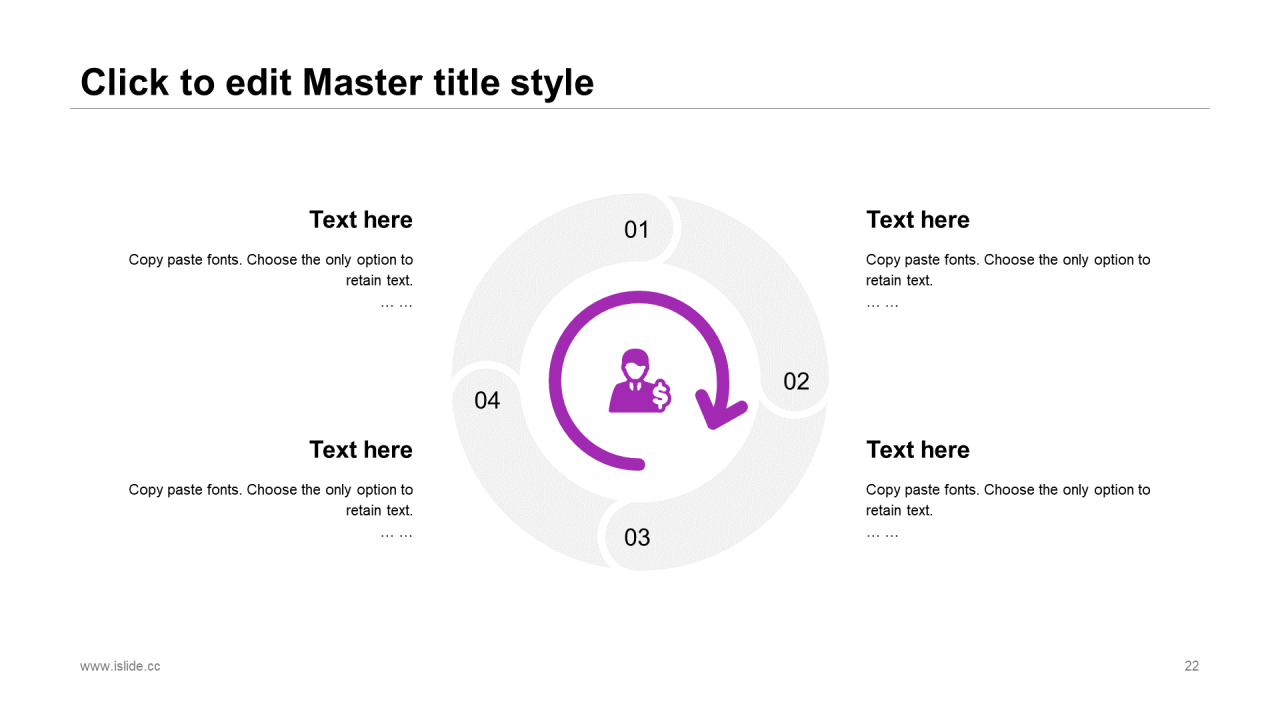 多色商务工作总结市场营销PPT案例