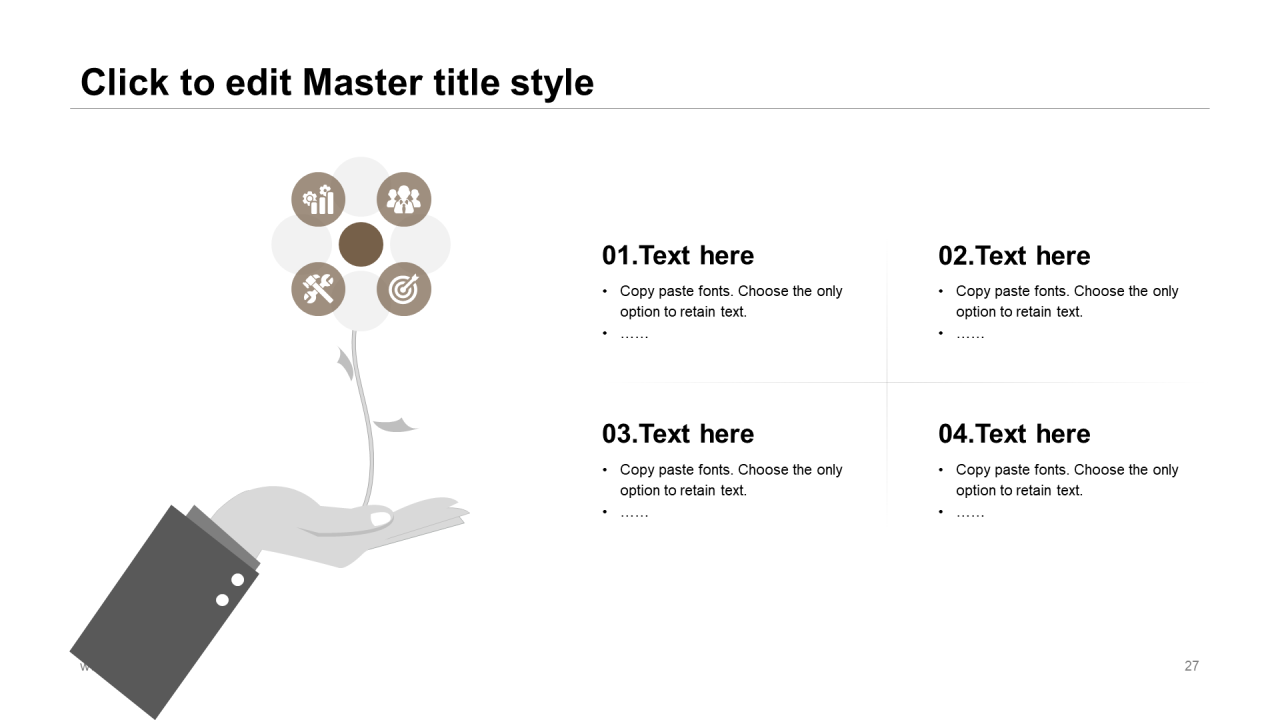 多色商务工作总结市场营销PPT案例