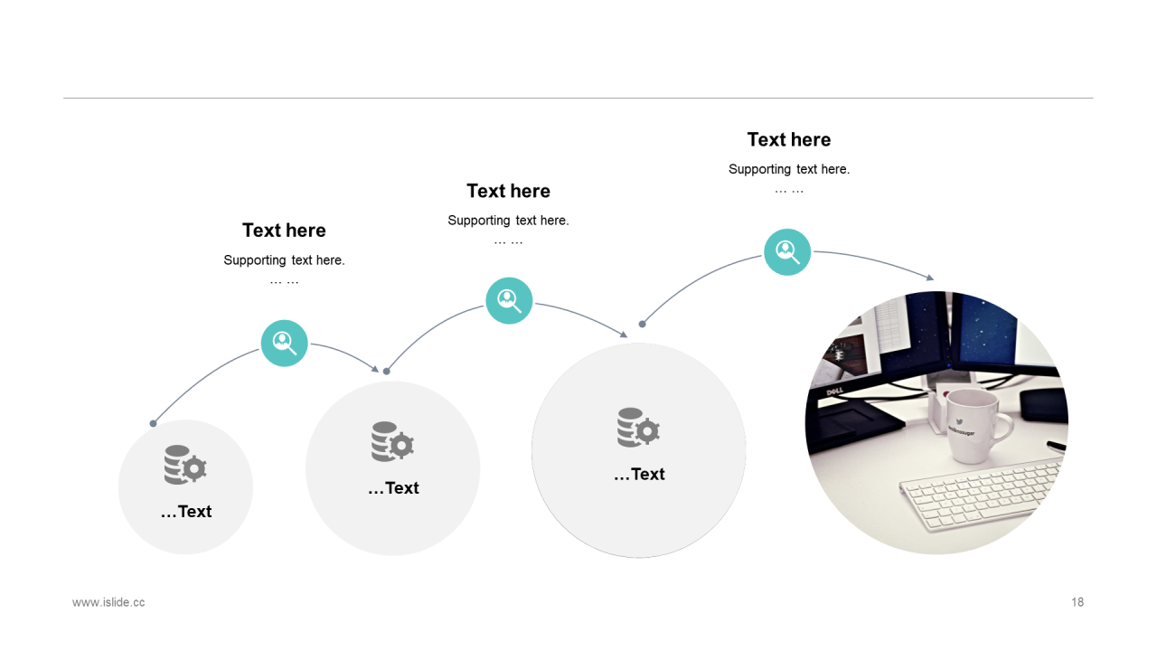 多色商务工作总结市场营销PPT案例