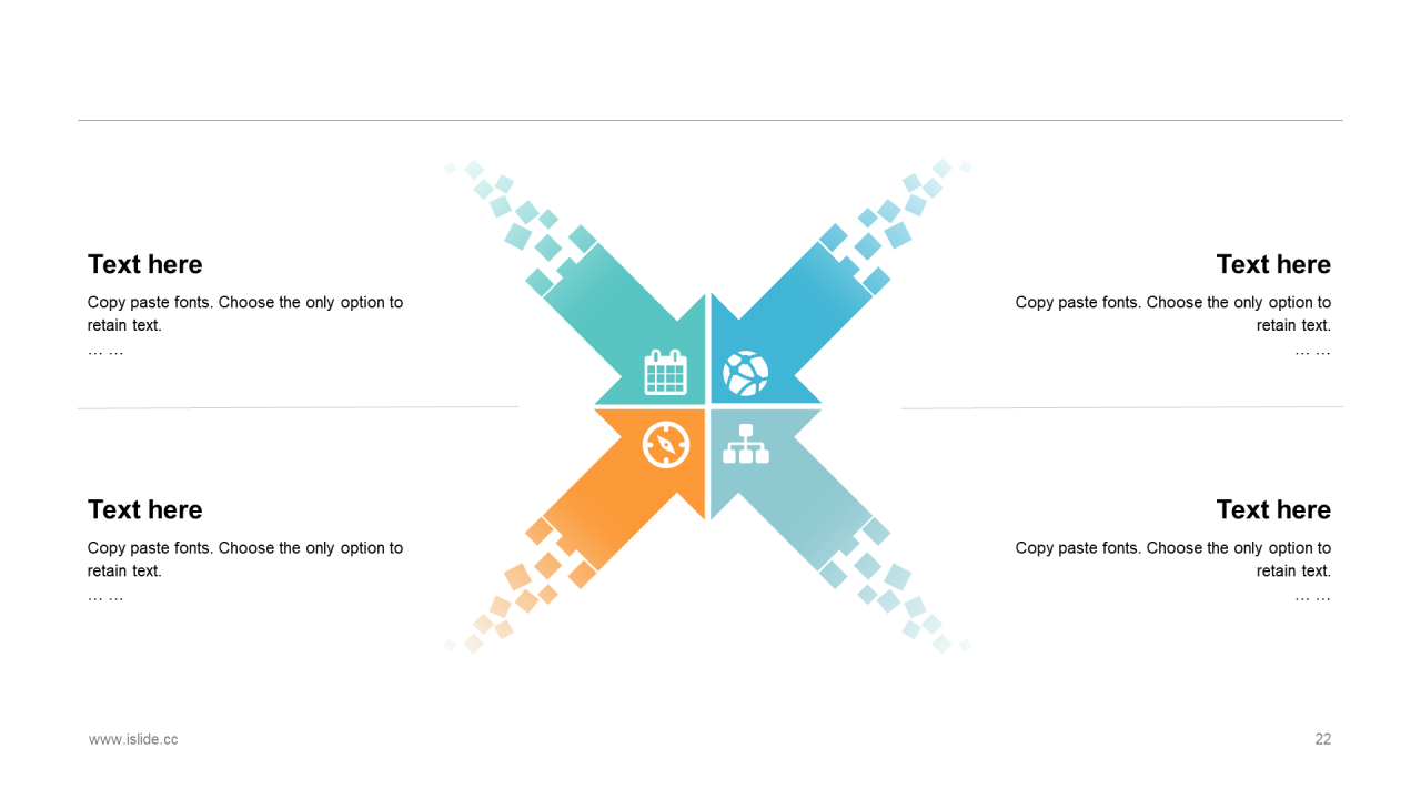 多色商务工作总结市场营销PPT案例
