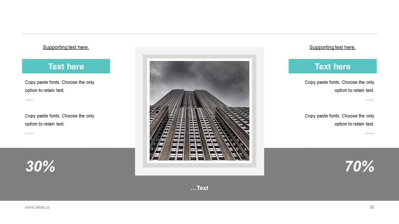 多色商务工作总结市场营销PPT案例