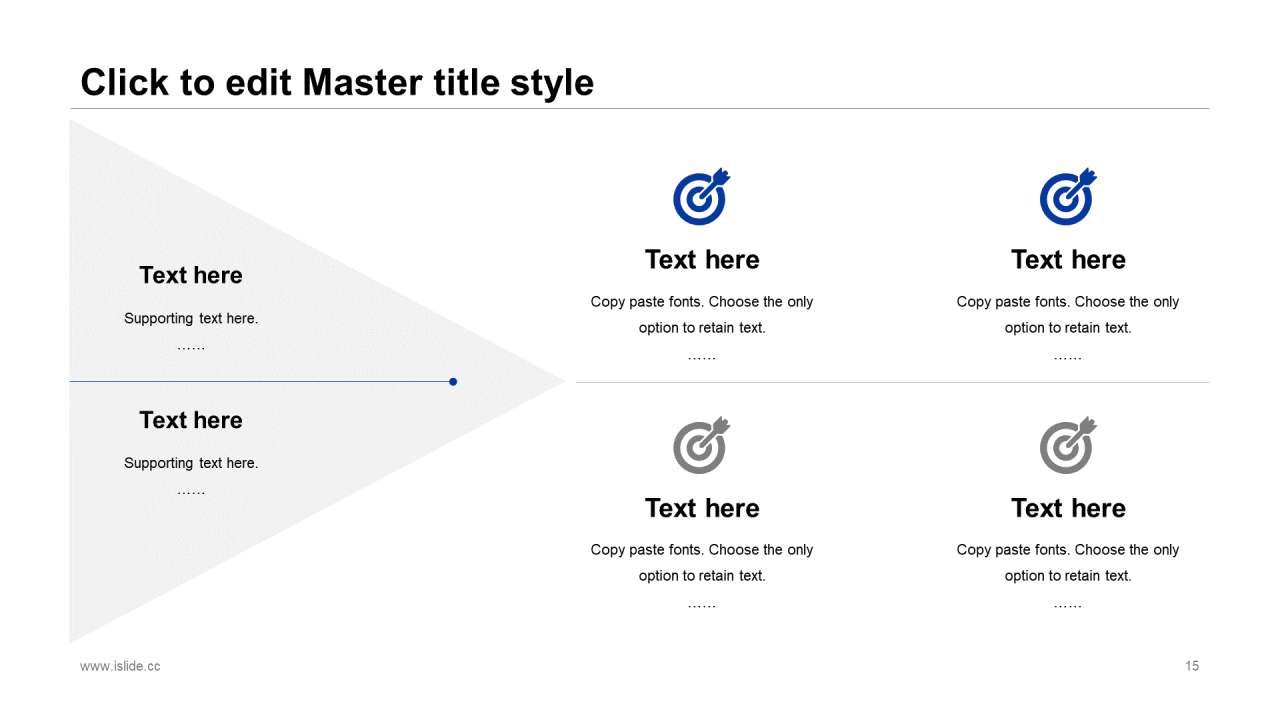 蓝色简约现代商务商业计划书PPT主题模板