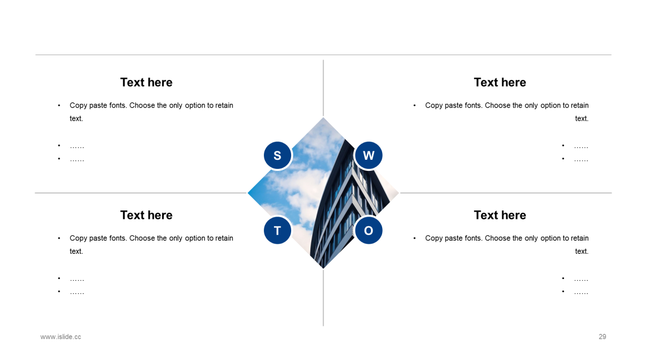 蓝色商务工作总结商业计划书PPT案例