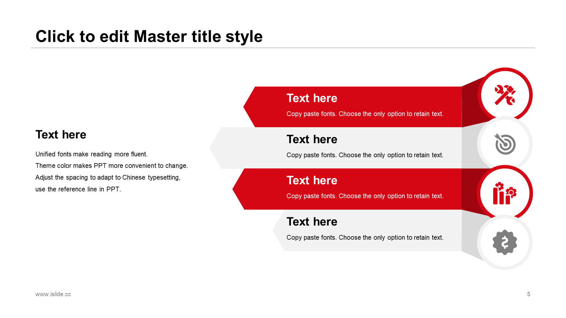 Red Festive Army Day Marketing PPT Case