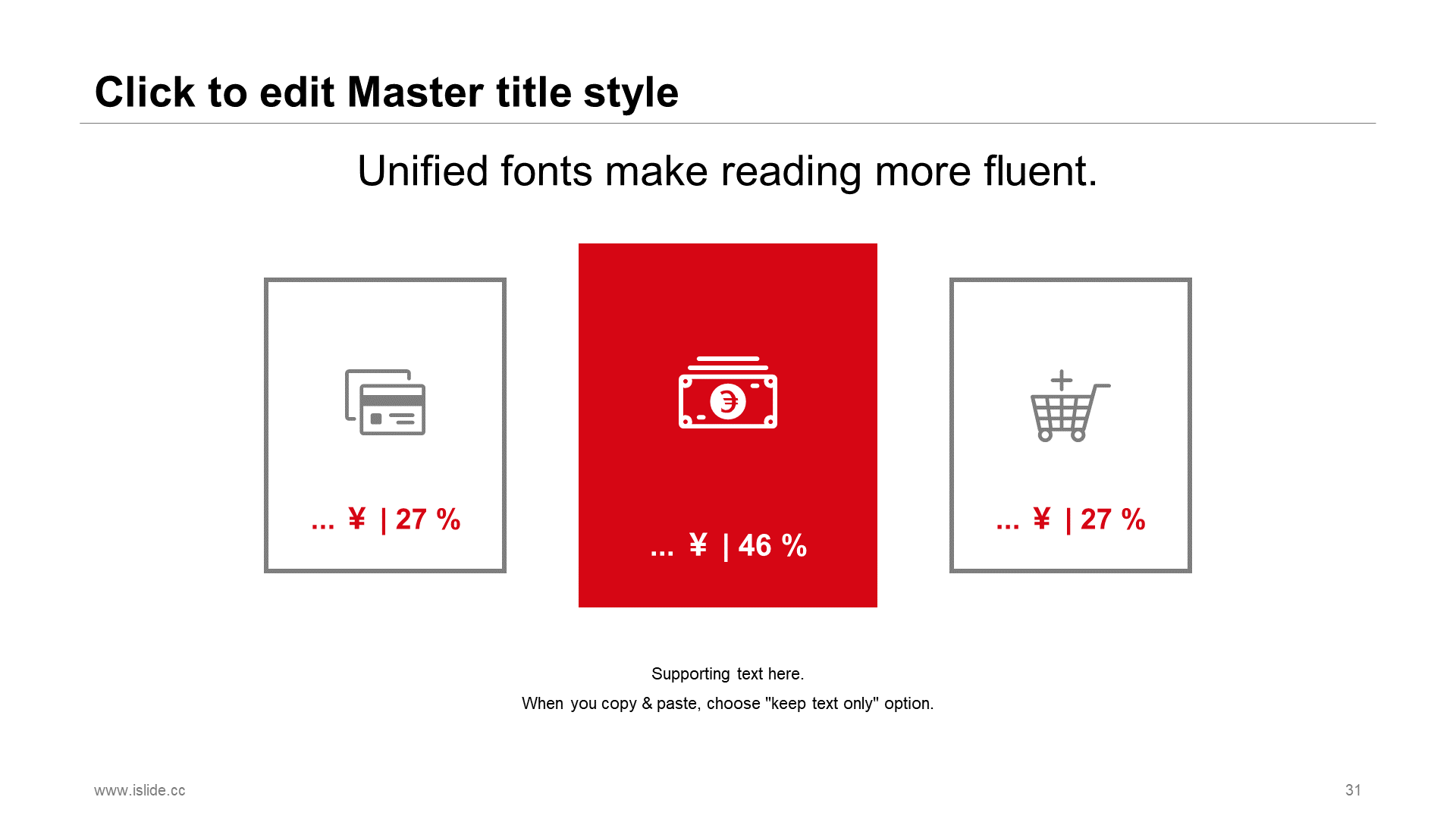 Red Festive Army Day Marketing PPT Case