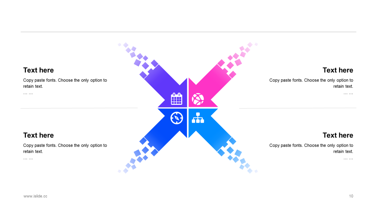 多色插画互联网通化工作总结PPT案例