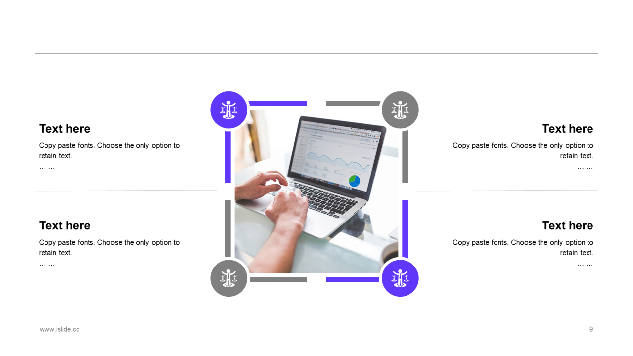 多色插画互联网通化工作总结PPT案例
