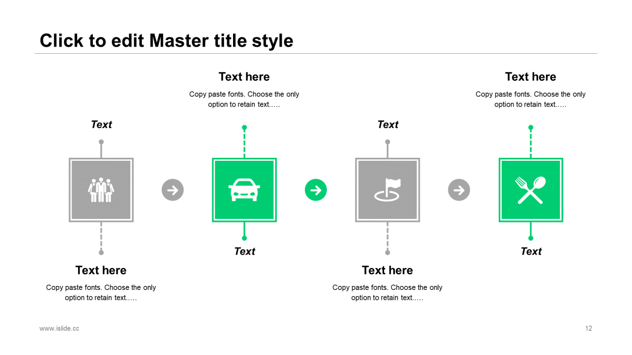白色简约几何风格企业季度工作汇报PPT素材