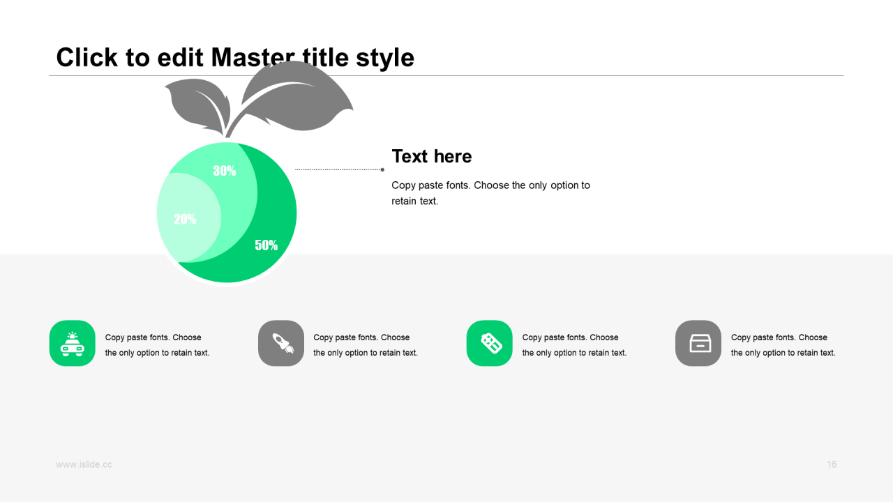 白色简约几何风格企业季度工作汇报PPT素材