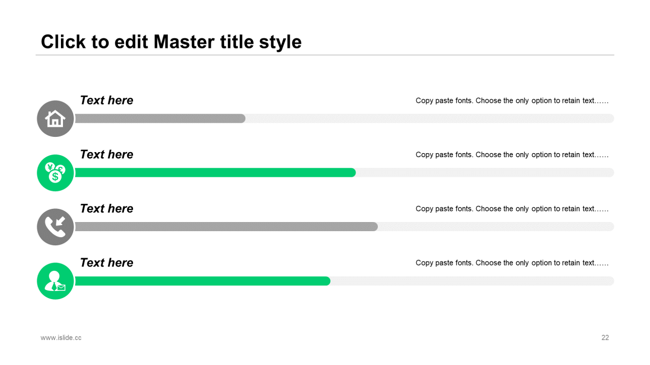 白色简约几何风格企业季度工作汇报PPT素材