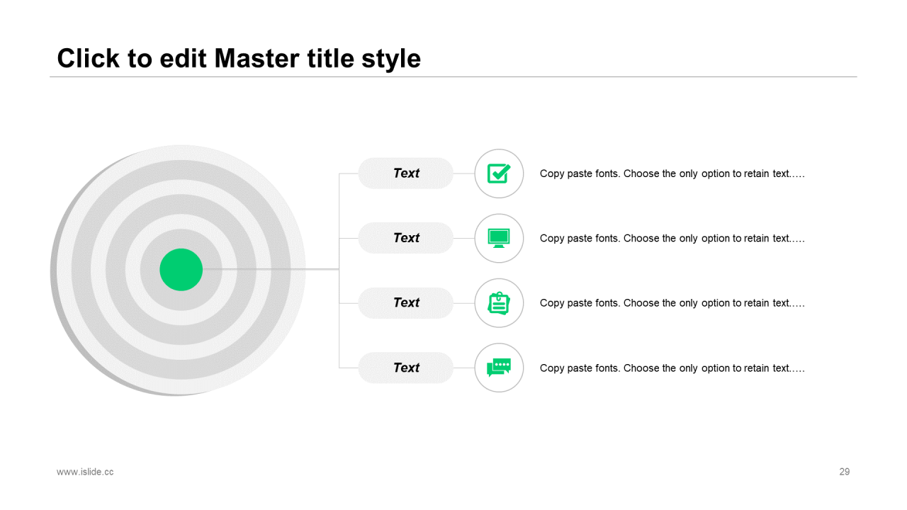 白色简约几何风格企业季度工作汇报PPT素材