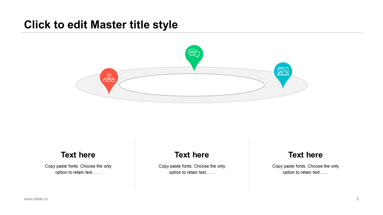 白色简约几何风格企业季度工作汇报PPT素材