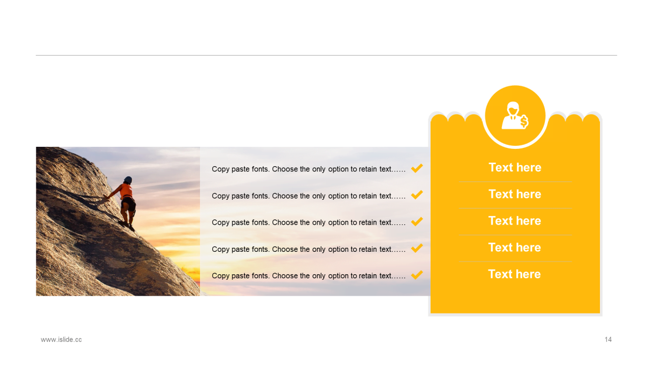橙色创意简约商务工作总结PPT案例