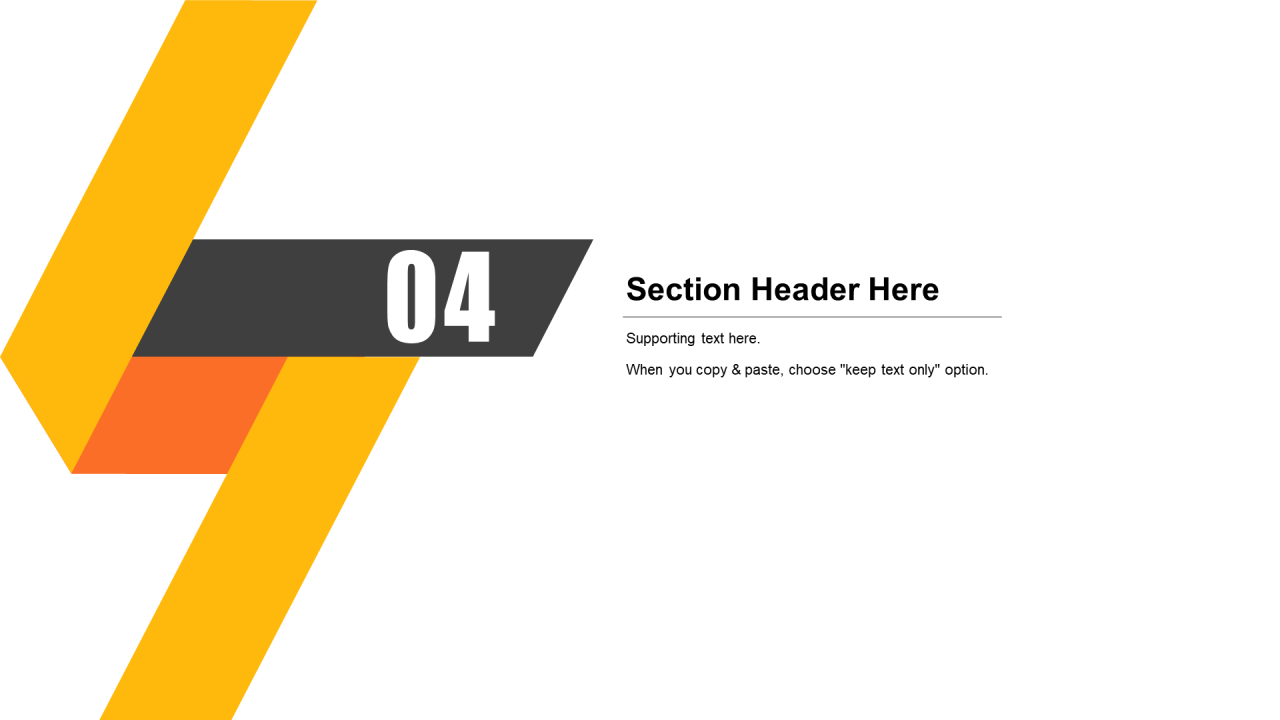 橙色创意简约商务工作总结PPT案例