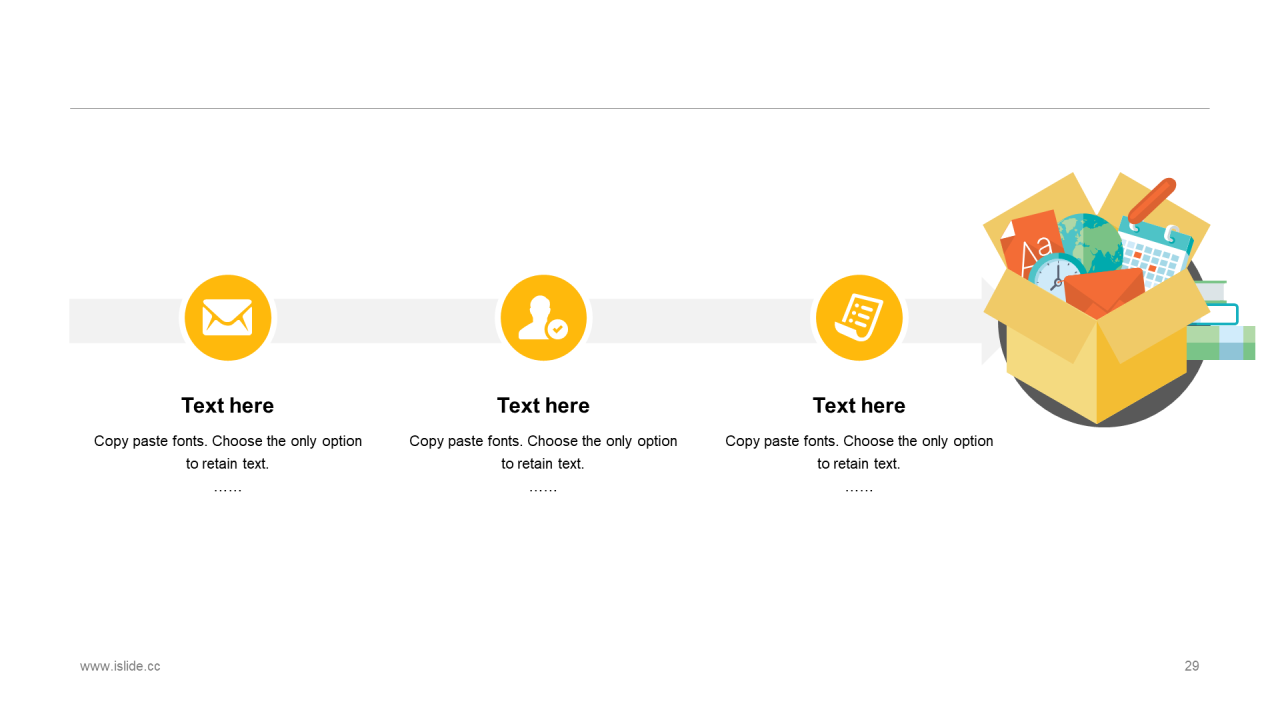 橙色创意简约商务工作总结PPT案例