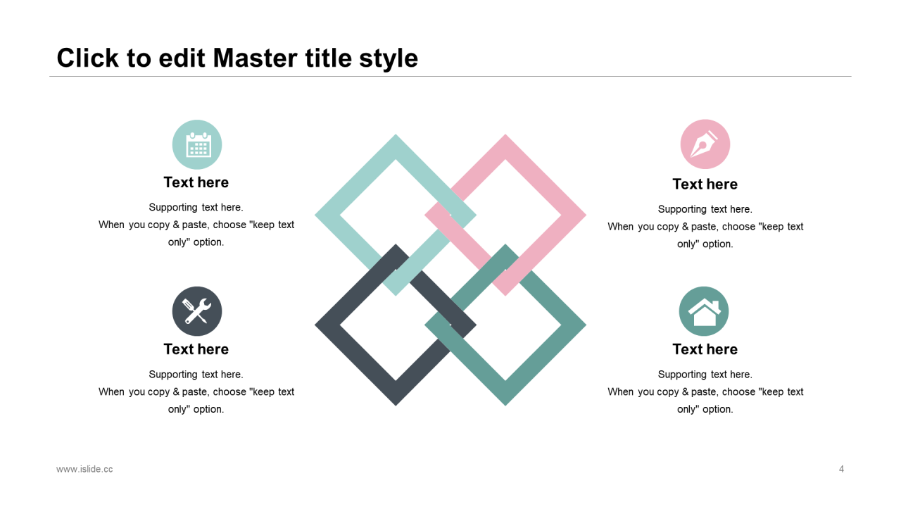 绿色插画风几何个性活动策划PPT素材下载