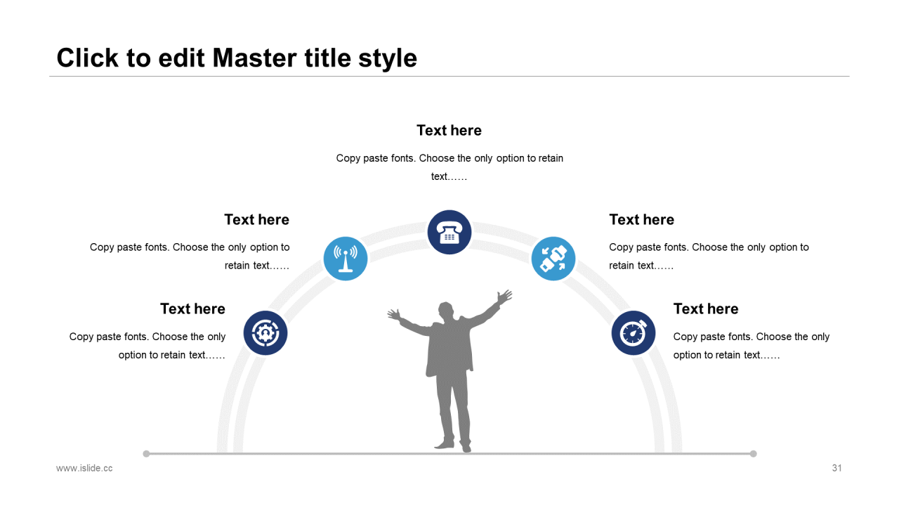 蓝色插画医疗健康工作总结PPT案例