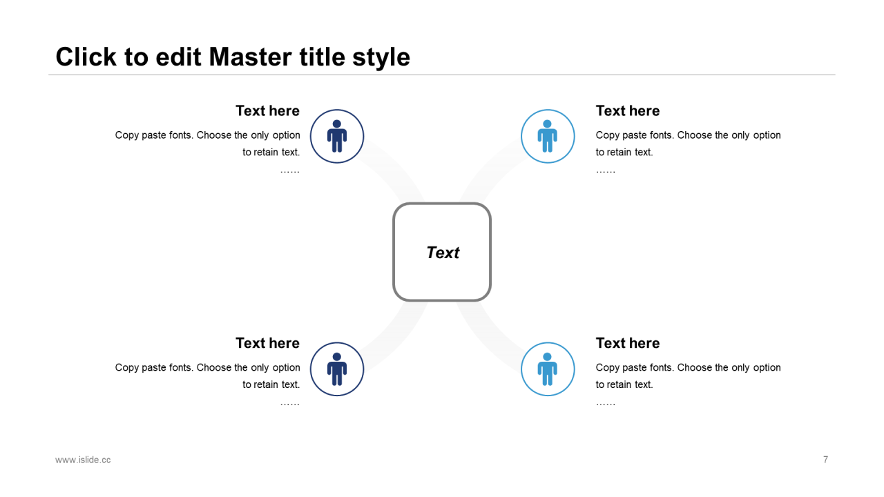 蓝色插画医疗健康工作总结PPT案例